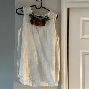 Linen Sleeveless Zara Top